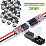 🔌Solderless Wire Connector – Compact Plug for LED Strips & 18–22 AWG Cables
