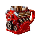 🚗Engine-themed coffee mug🛠️