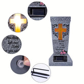 ✨Solar Cemetery Grave Vase with LED💐