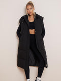 đ§ĽVersatile Cotton Zip-Up Hooded Vest with Side Pockets â¨