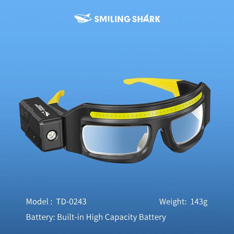 💡LED Headlight Glasses 🦈