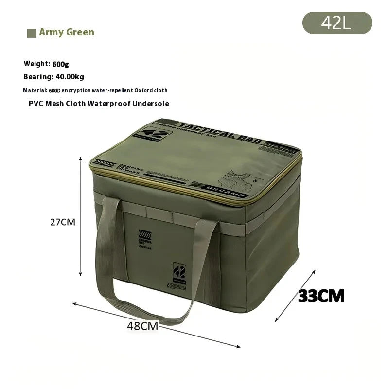🔥Hot Sale 49% OFF🔥Large Capacity Outdoor Folding Storage Bag Waterproof Portable Camping & Picnic Organizer