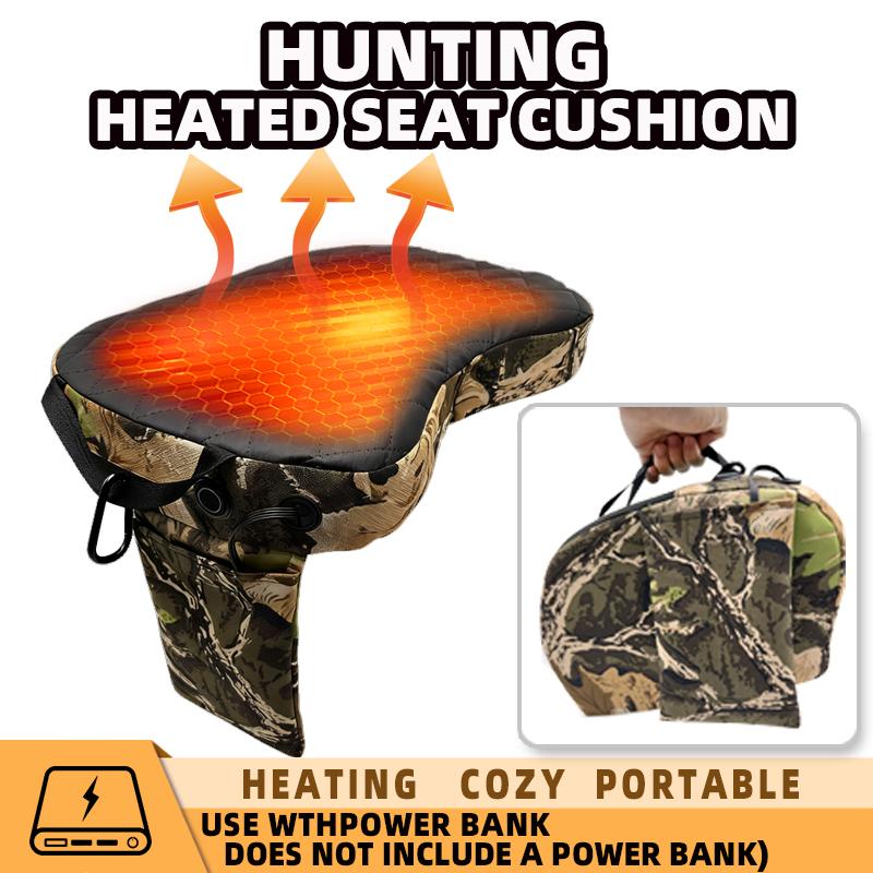 🌟Portable USB-Powered Heated Hunting Cushion