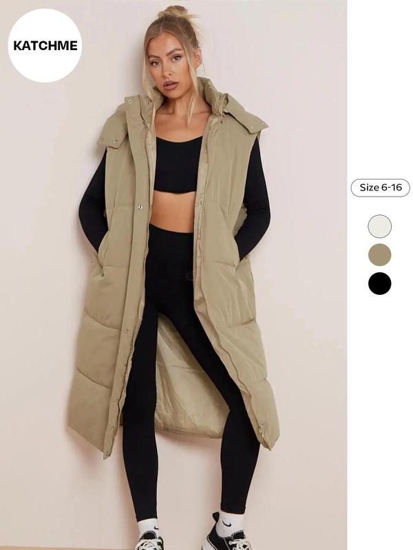 🧥Versatile Cotton Zip-Up Hooded Vest with Side Pockets ✨