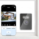 K Window Camera,2.4GHz WiFi Indoor Cameras for Home Security with ChromaMax Al Color Night Vision