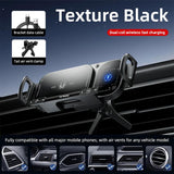 15W Wireless Fast-Charging Car Phone Mount for Foldable & Regular Smartphones