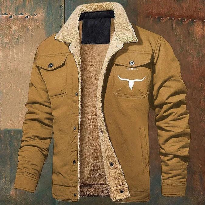 🤠 Men's Vintage Western Trucker Jacket 🧥