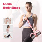 Multifunction Pedal Resistance Band, Elastic Pull Rope Fitness, Full-Body Workout at Home Gym, Exercise Sit-up, Yoga, Abdominal Training