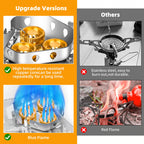 🔥Hot Sale🌟12800W Windproof Camping Stove, Camping Gas Stove
