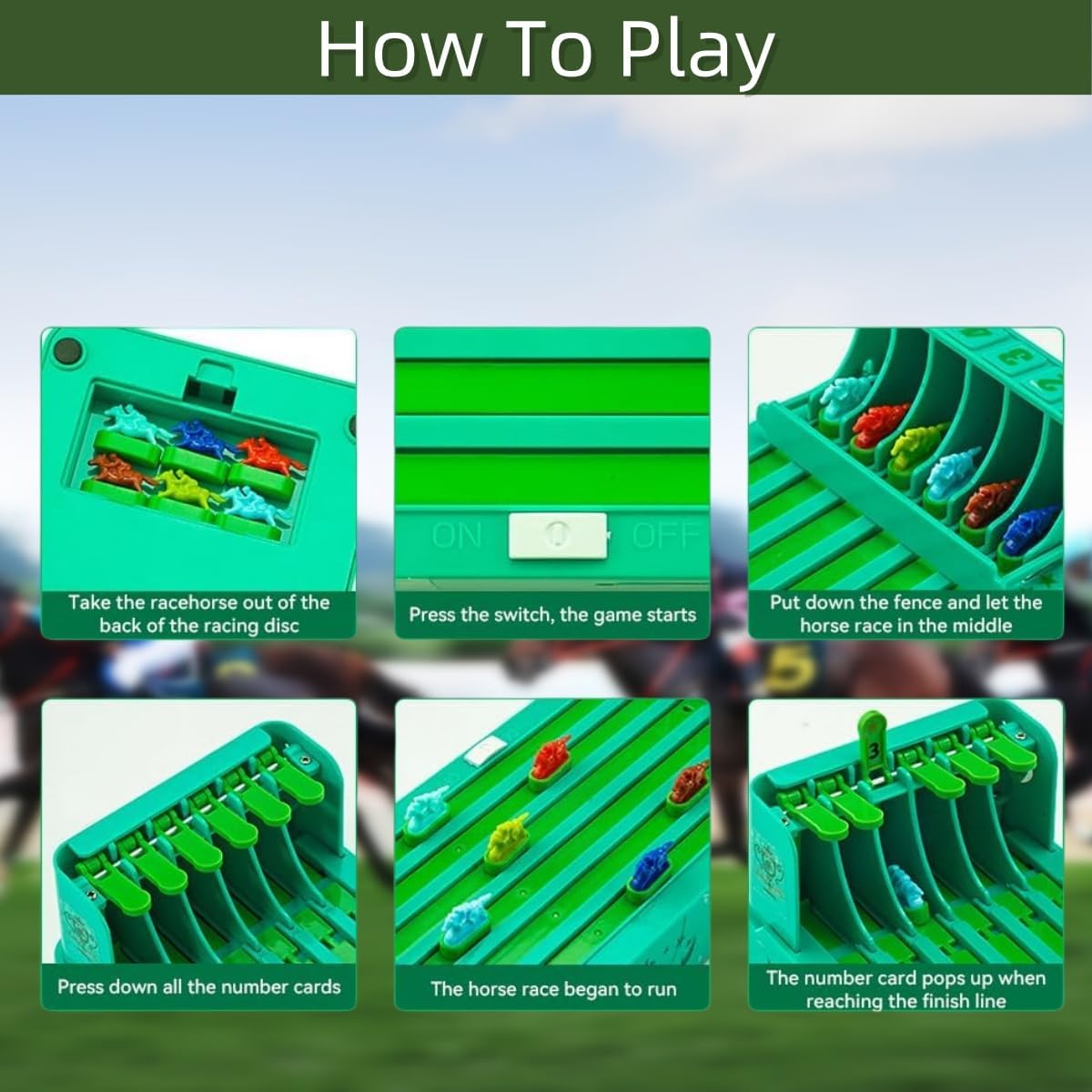 Electronic Horse Race Board Game🐎