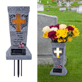 ✨Solar Cemetery Grave Vase with LED💐