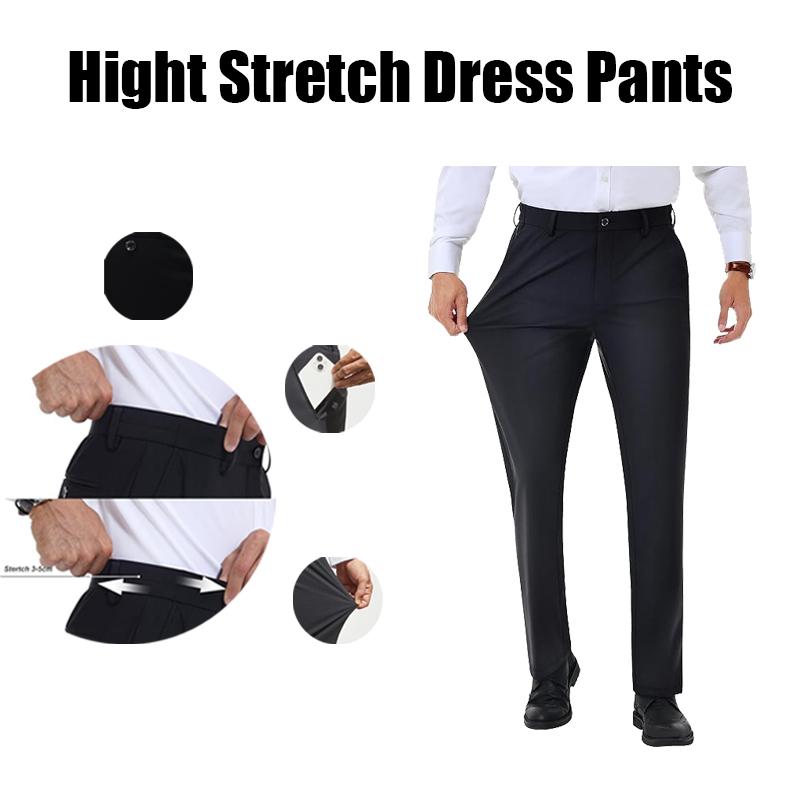 Men's Stretch No-Iron Golf Dress Pants