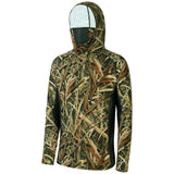 🎁Last Day Promotion 49% OFF🔥UPF 50+ Men's Hunting Shirts with Mask Long Sleeve Camo Fishing Hoodie