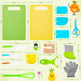 👶 32 Pcs Kids Safe Kitchen Knife Set | Veg/Fruit/Cheese Knives 🧀