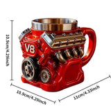 🚗Engine-themed coffee mug🛠️