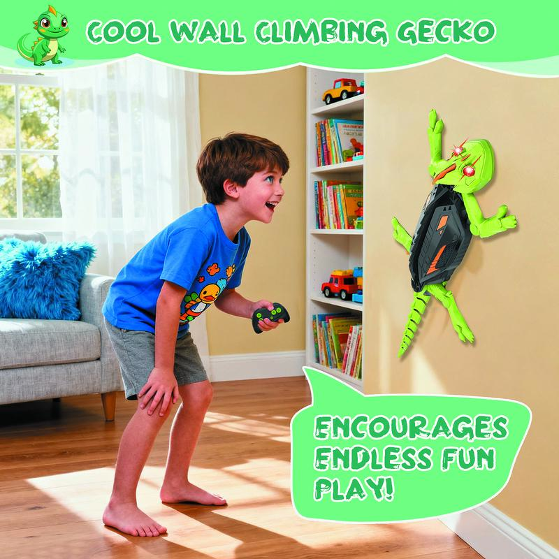 🦎 RC Gecko Wall Crawler Toy| Free Shipping Time-Limited  🎁