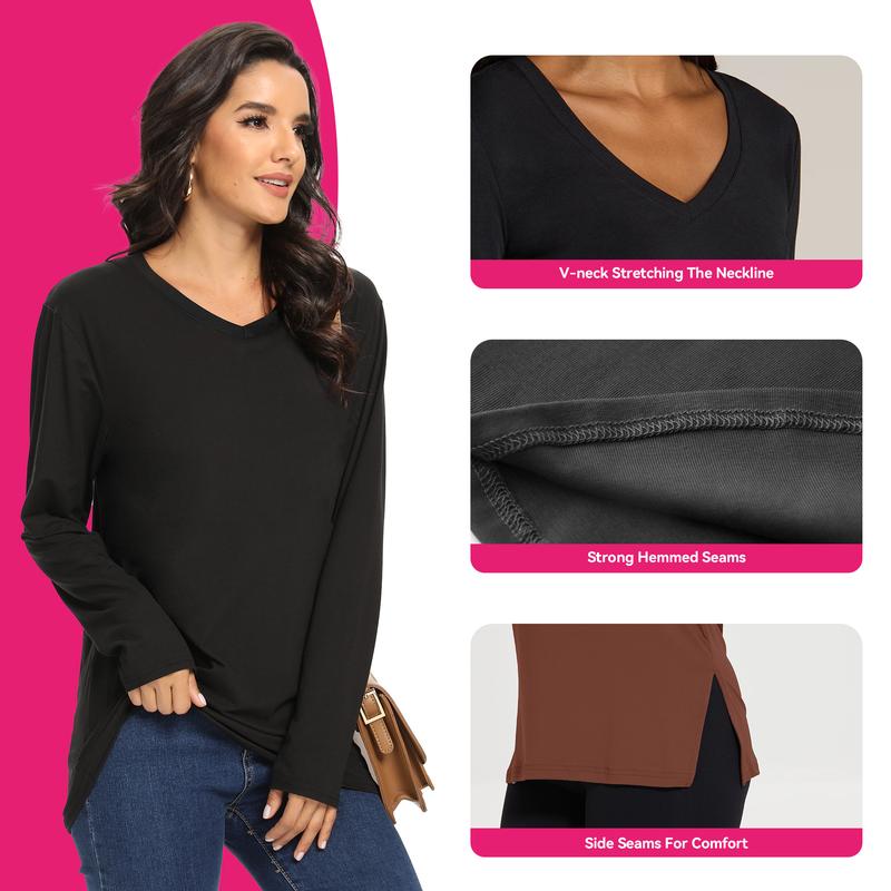 🍂 Women’s 3-Pack Long Sleeve Casual Fall Tops