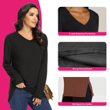 🍂 Women’s 3-Pack Long Sleeve Casual Fall Tops