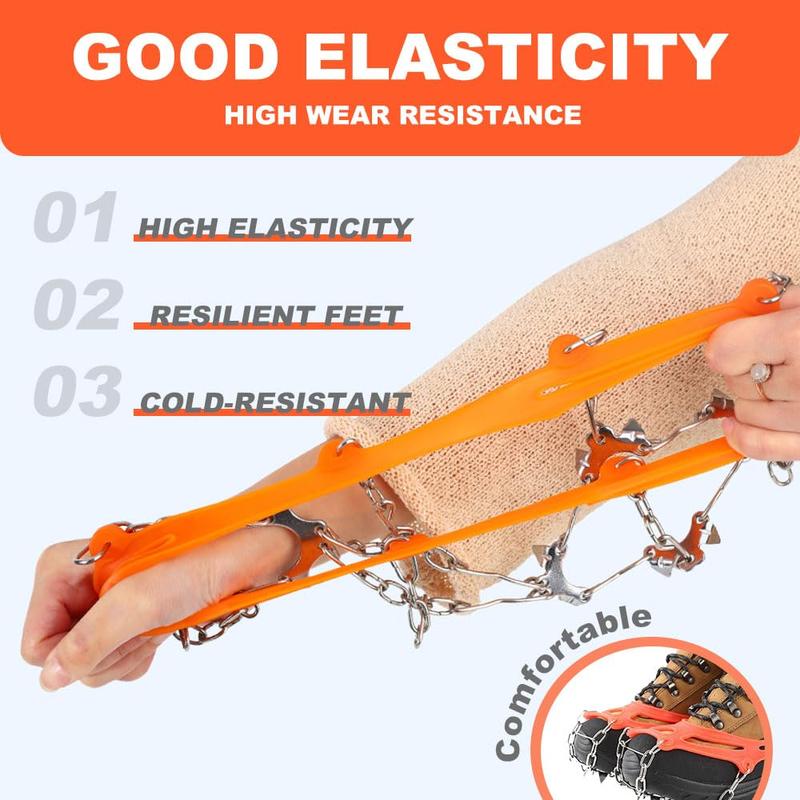 ❄️ Ice Cleats for Shoes/Boots | Anti-Slip Snow Grips 🚶