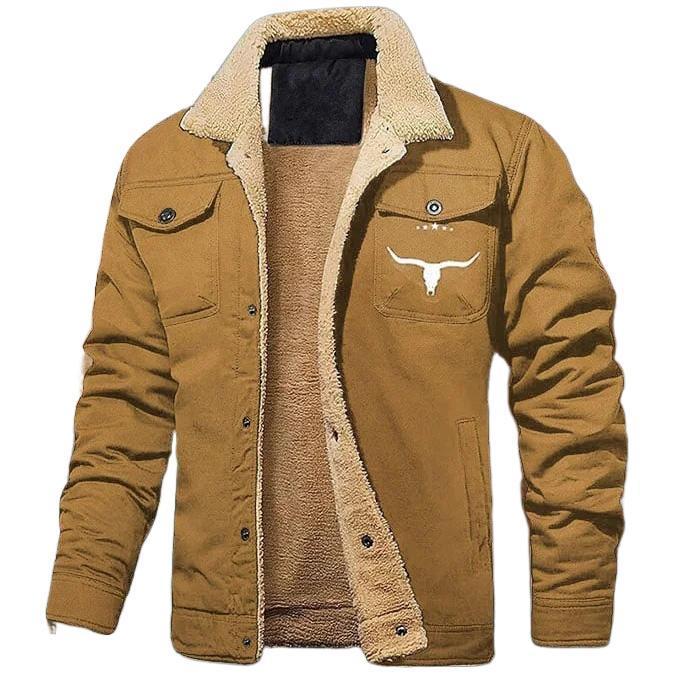 🤠 Men's Vintage Western Trucker Jacket 🧥