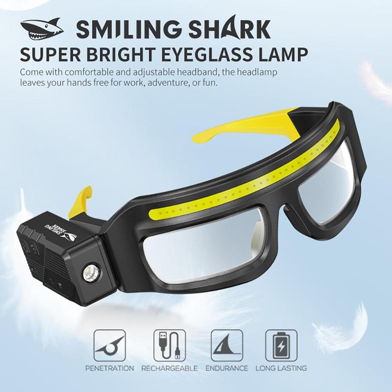 💡LED Headlight Glasses 🦈