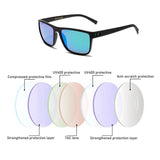 UV Polarized Sunglasses for Men, Lightweight Sunglasses with UV Protection for Golf, Golf Accessories for Man, Golf Gift