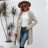 Fall Long Cardigan Sweaters for Women Trendy Open Front Coats Knit Winter Jackets Coatigan