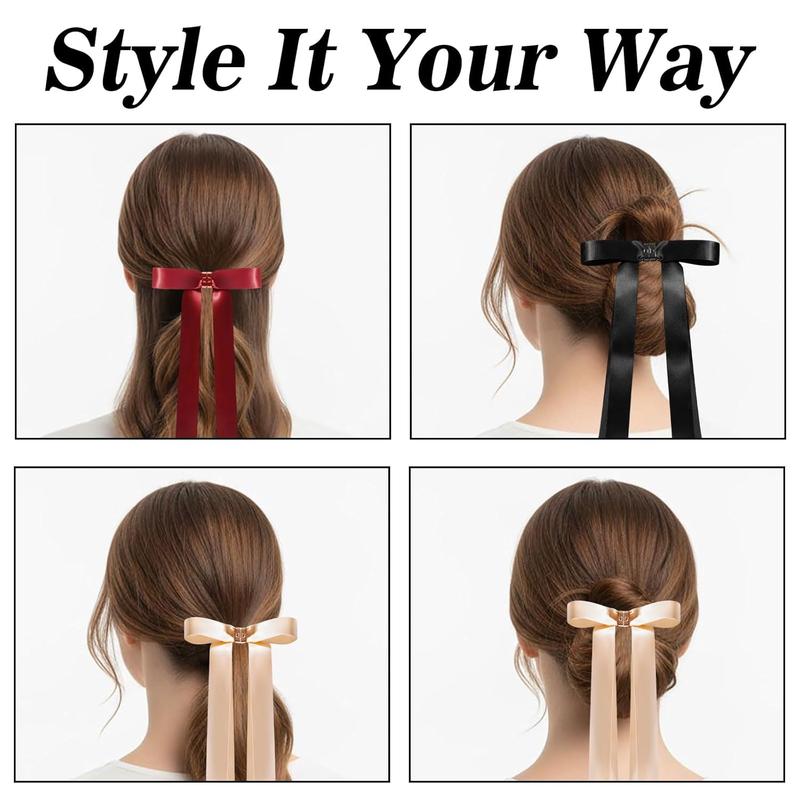 🎀 Strong Hold Magnetic Bow Hair Clips