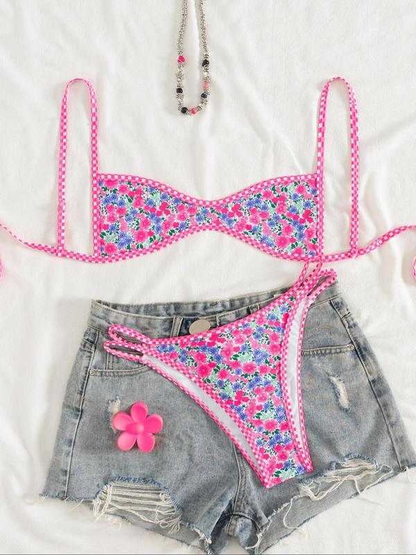 🎁Last Day Promotion 49% OFF🌺 Floral Bikini Set: Chic Beach Vibes for Your Summer Getaway 🌊