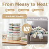 Clear PVC Zippered Storage Cases