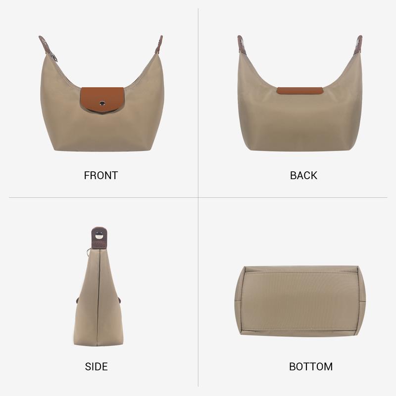 🌙 Lightweight Nylon Crescent Bag with Adjustable Strap ✨