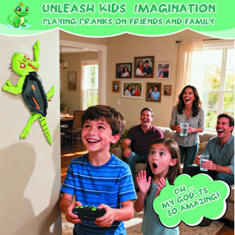 🦎 RC Gecko Wall Crawler Toy| Free Shipping Time-Limited  🎁