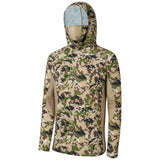 🎁Last Day Promotion 49% OFF🔥UPF 50+ Men's Hunting Shirts with Mask Long Sleeve Camo Fishing Hoodie