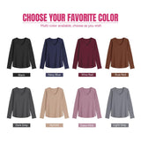 🍂 Women’s 3-Pack Long Sleeve Casual Fall Tops