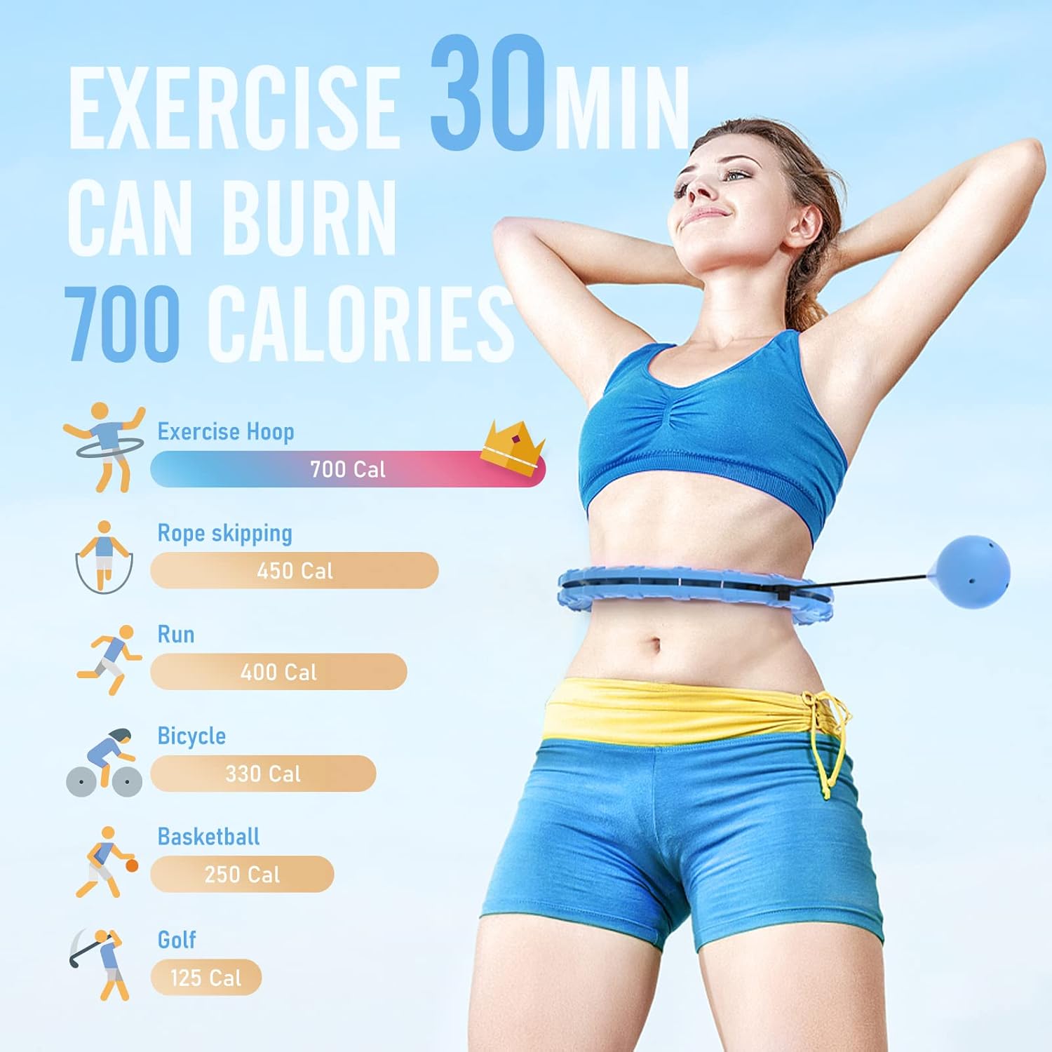 Weighted Exercise Hoop 💪