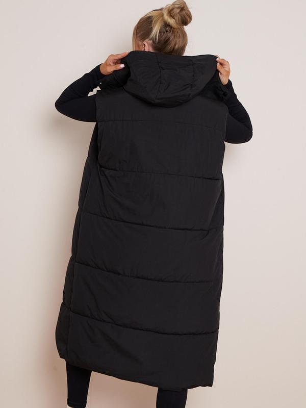 🧥Versatile Cotton Zip-Up Hooded Vest with Side Pockets ✨