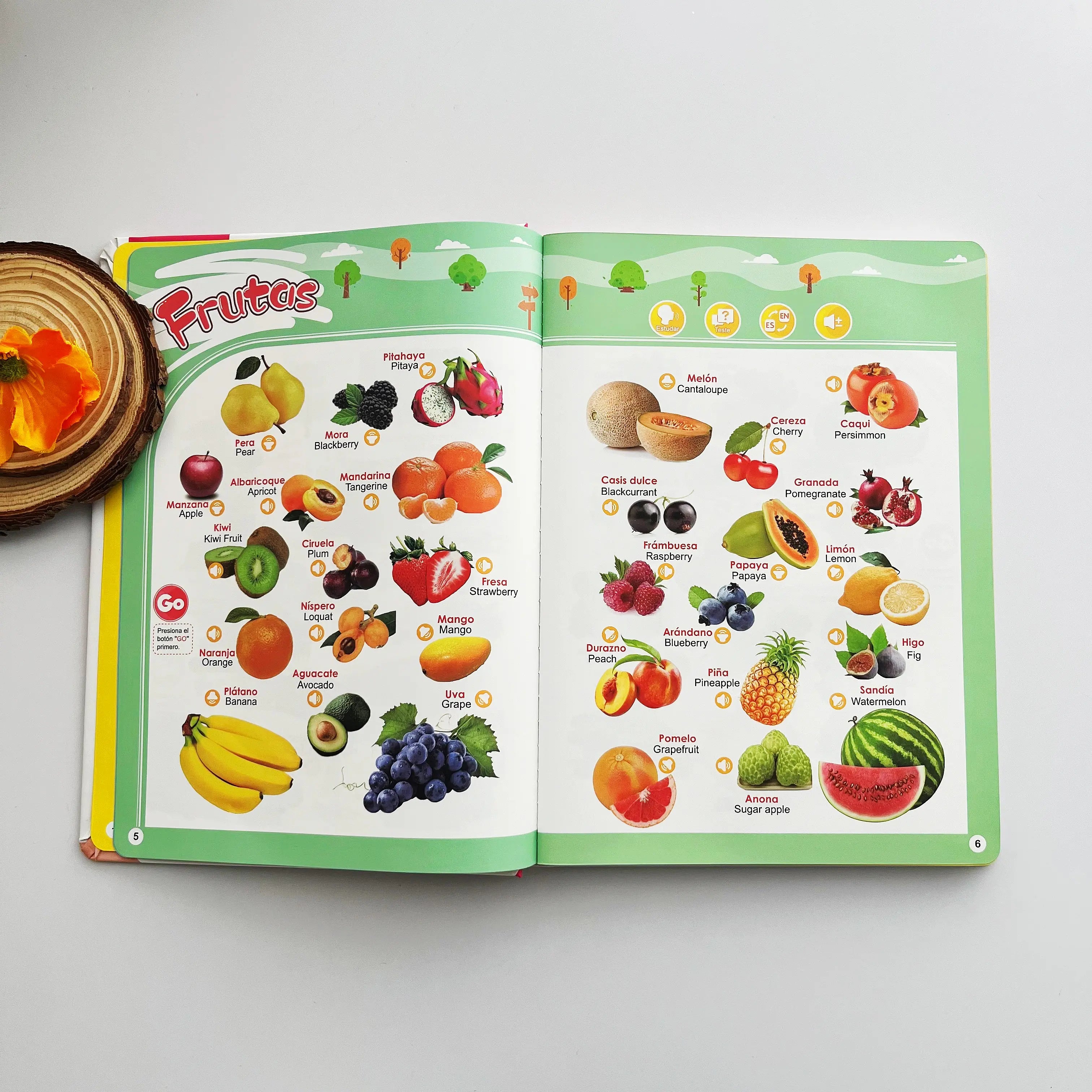 📚 Bilingual Sound Book | Interactive Educational Toy for Kids 1–6