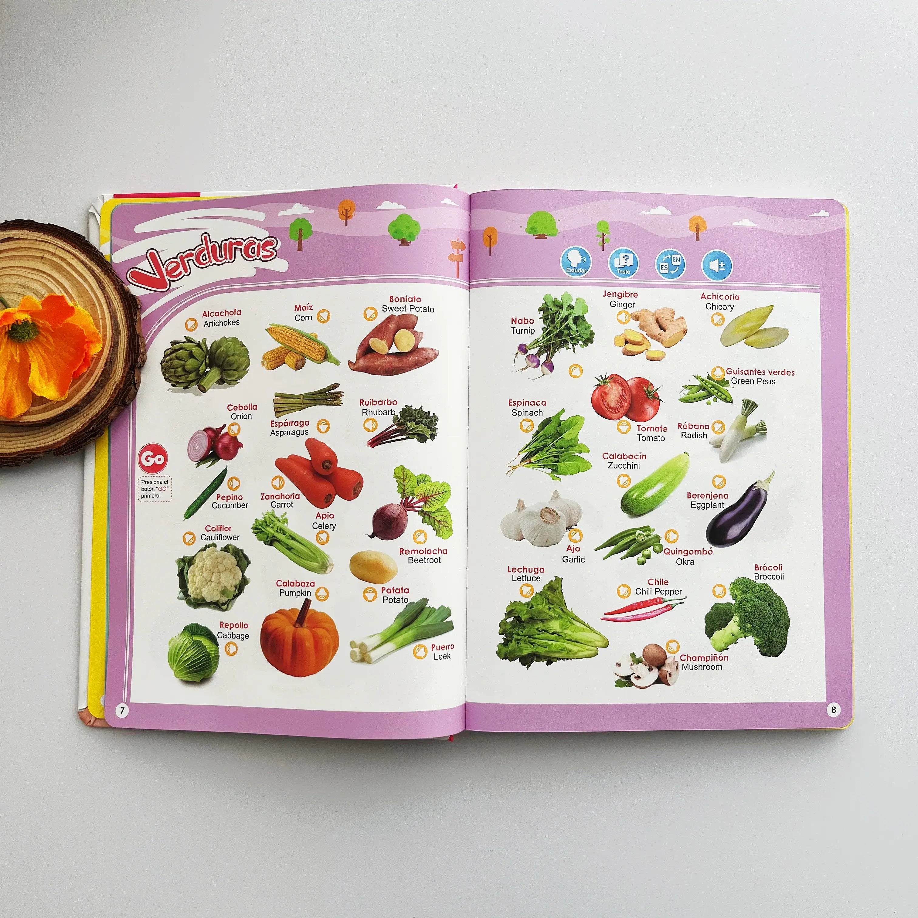 📚 Bilingual Sound Book | Interactive Educational Toy for Kids 1–6
