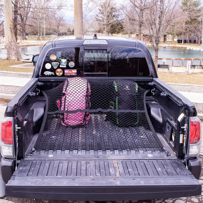 🔥Last Day Sale 49% OFF-Highly Elastic Cargo Net Truck Bed Cargo Mesh Organizer