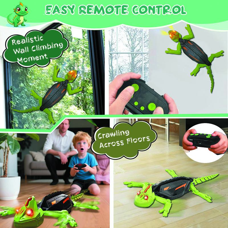 🦎 RC Gecko Wall Crawler Toy| Free Shipping Time-Limited  🎁