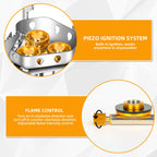 🔥Hot Sale🌟12800W Windproof Camping Stove, Camping Gas Stove