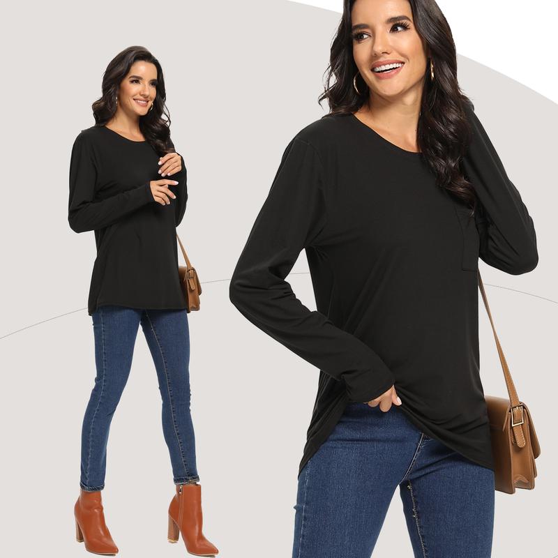 🍂 Women’s 3-Pack Long Sleeve Casual Fall Tops
