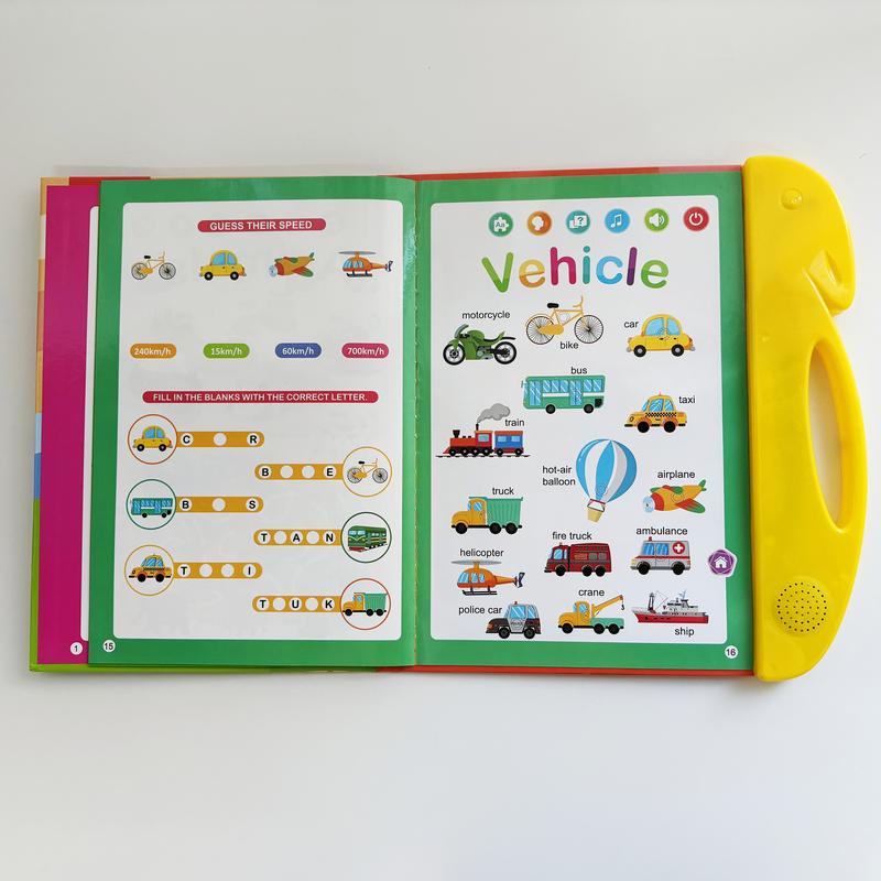 📖 Interactive Talking Sound Book for Kids 🎶