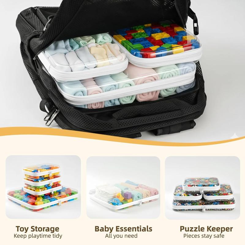 Clear PVC Zippered Storage Cases