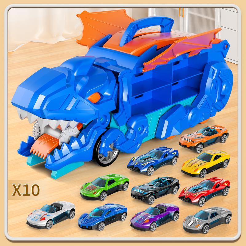 🚚 RoarRacer 3-in-1 Dinosaur Transport Truck 🦖