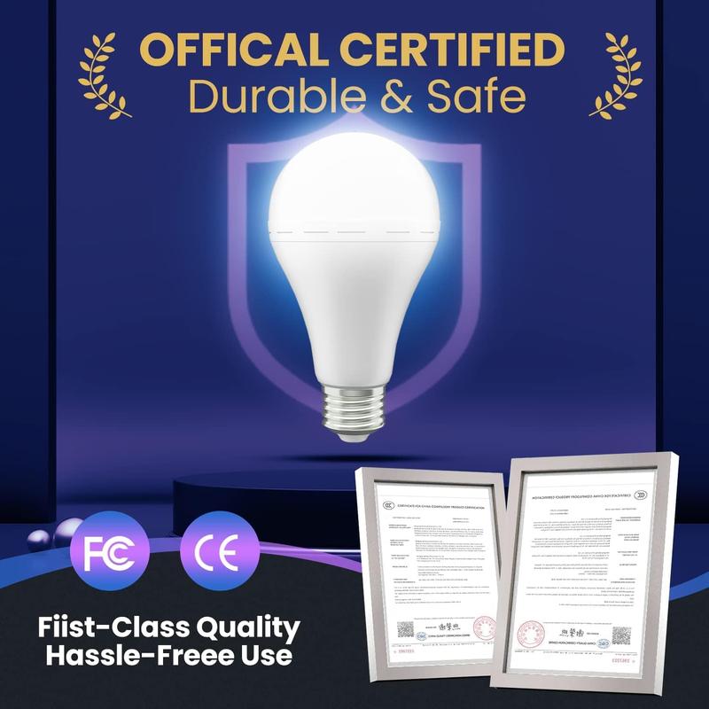 Rechargeable Emergency Light Bulbs 💡