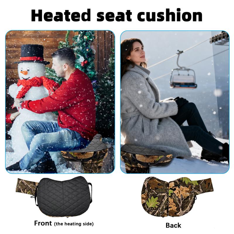 🌟Portable USB-Powered Heated Hunting Cushion