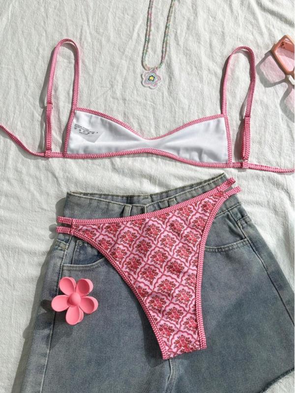 🎁Last Day Promotion 49% OFF🌺 Floral Bikini Set: Chic Beach Vibes for Your Summer Getaway 🌊