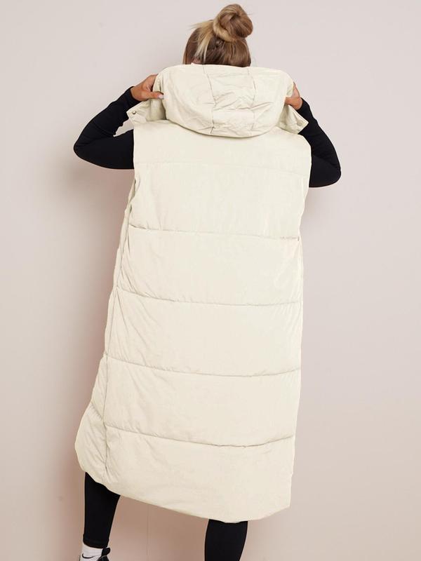 🧥Versatile Cotton Zip-Up Hooded Vest with Side Pockets ✨