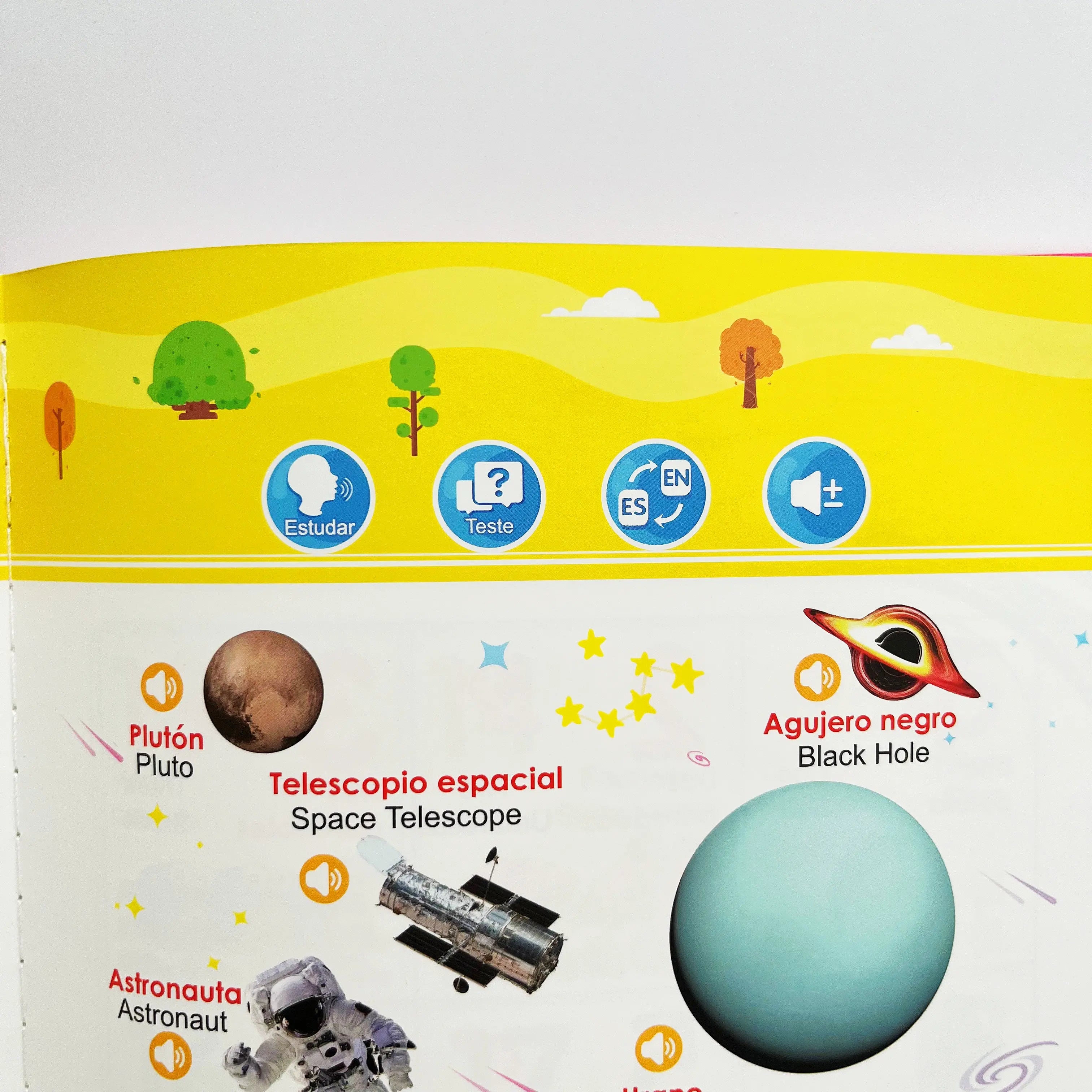 📚 Bilingual Sound Book | Interactive Educational Toy for Kids 1–6